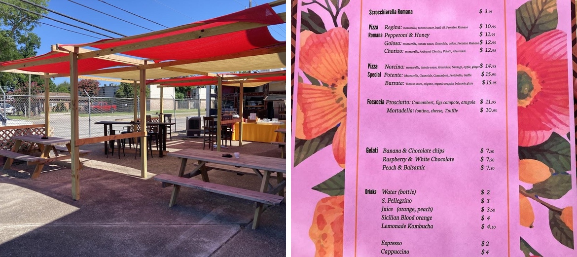 Org Pizza Garden & Bakery Menu