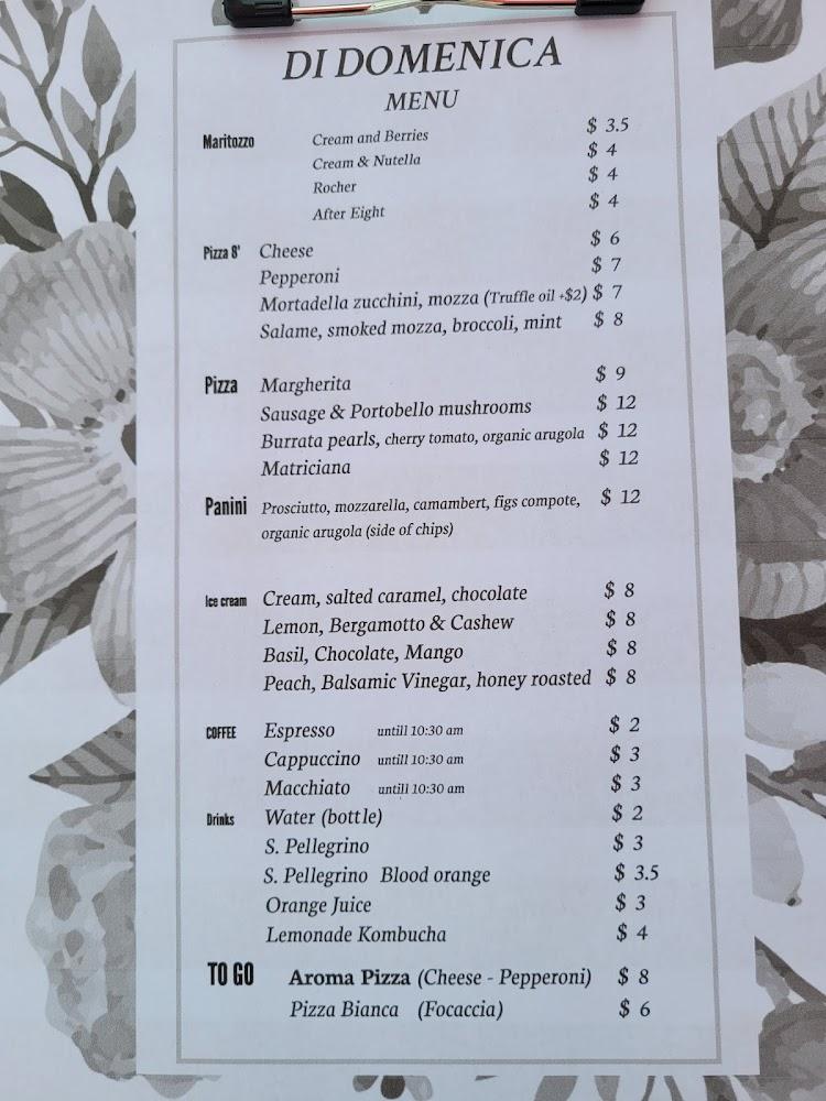 Org Pizza Garden & Bakery Menu image 3